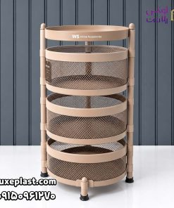 جاپیازی 3 طبقه گردان ws53 کد 7737 - تصویر 3