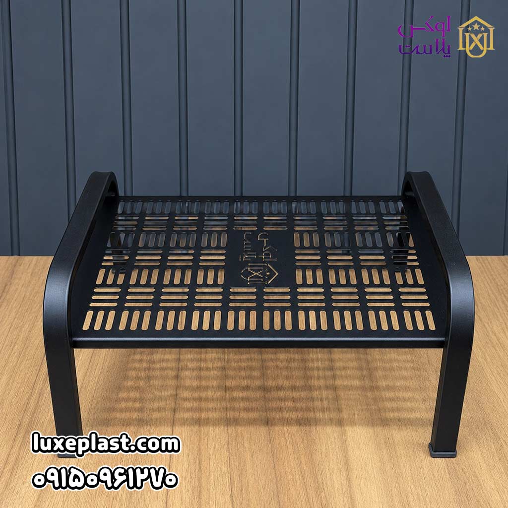 راف1طبقه لوکس پلاست مشکی 9354