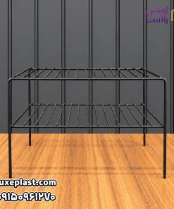 راف ساده 2طبقه مشکی 4108