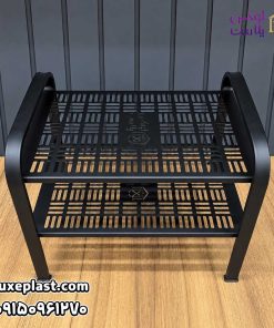 راف2طبقه لوکس پلاست مشکی 6602